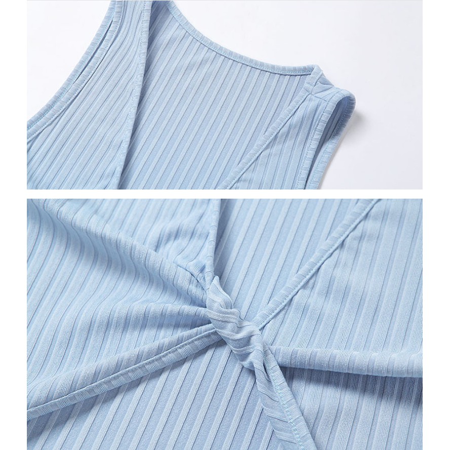 Đầm Hai Dây Ôm Dáng Co Giãn Phong Cách Âu Mỹ Thời Trang Đường Phố Gợi Cảm Cho Nữ