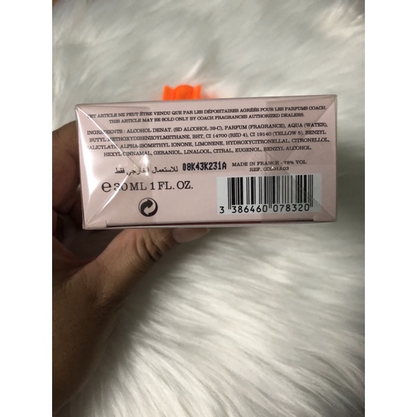 Nước hoa nữ Coach By Coach Eau de Parfum 30ml