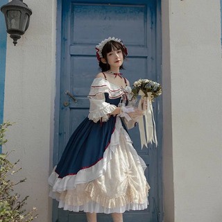 🌸OP🌸 Váy Lolia 🌸Bạch Tuyết
