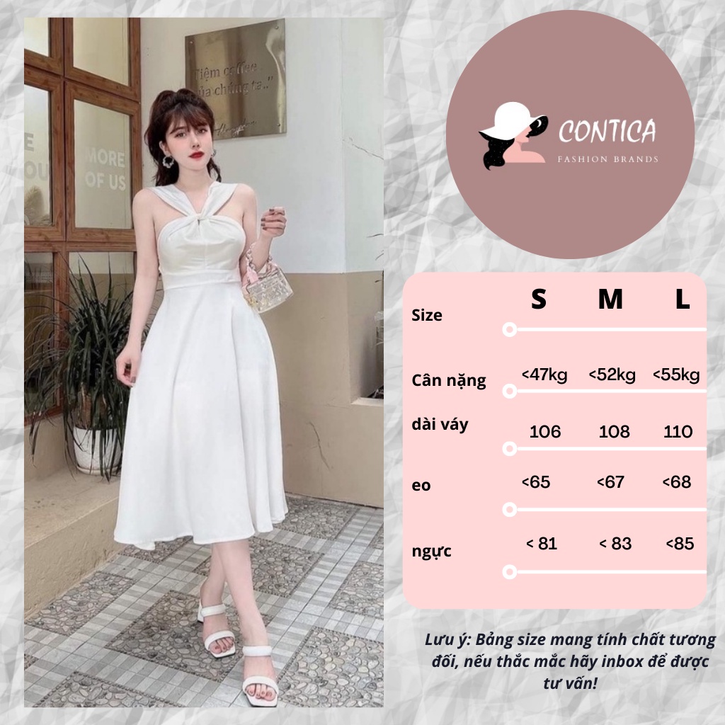 đầm thiết kế, đầm xòe dự tiệc dáng dài xoắn ngực công chúa
