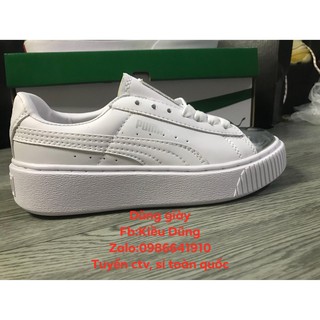 | ảnh thật | giày pumaaa mũi bạc nữ