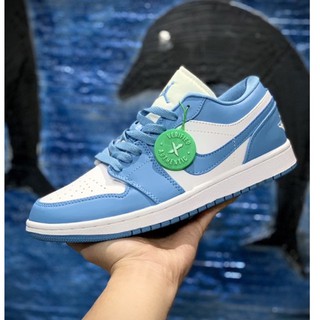 ⚡️ [Fullbox &Bill] Giày thể thao jd Low UNC (xanh trắng) cao cấp (zép 1.1)
