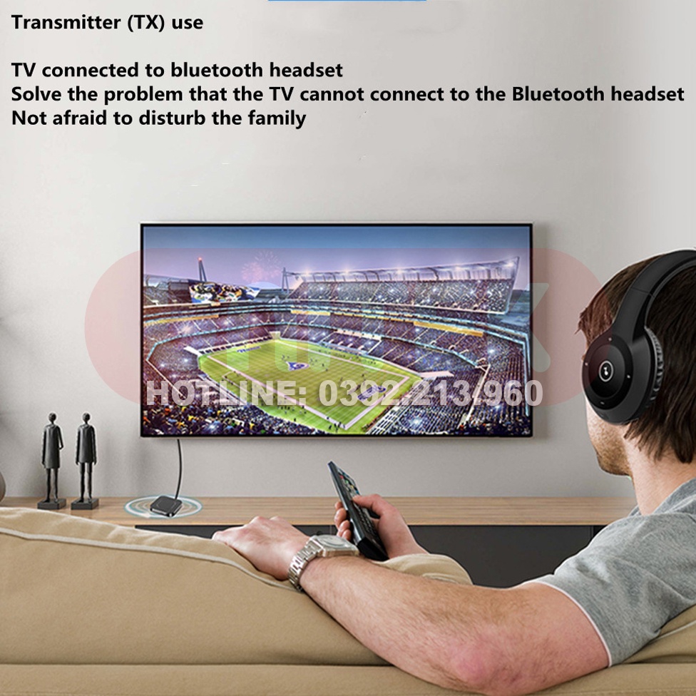 Thiết Bị Thu Phát Nhạc Không Dây Bluetooth 5.0 2in1 BT-13