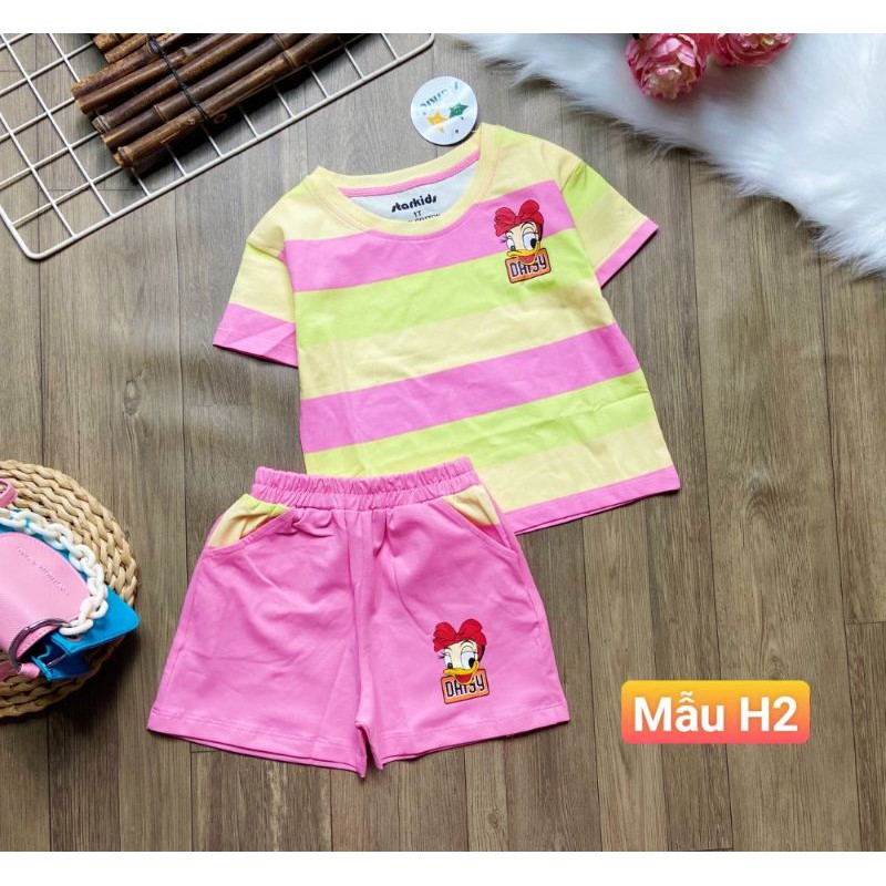 [Chính hãng StarKids size 10-70kg] Đồ bộ cho mẹ và bé gái , bé trai siêu xinh 100% cotton chính phẩm mềm mịn