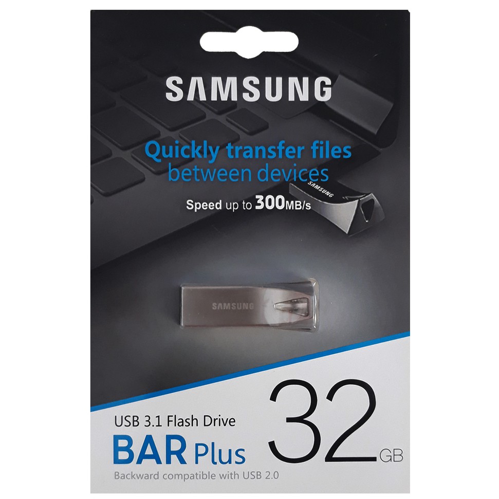 Ổ ĐĨA FLASH USB 3.1 SAM SUNG BAR PLUS 32GB/16GB/8GB/4GB CHỐNG NƯỚC - BH 12 THÁNG | BigBuy360 - bigbuy360.vn
