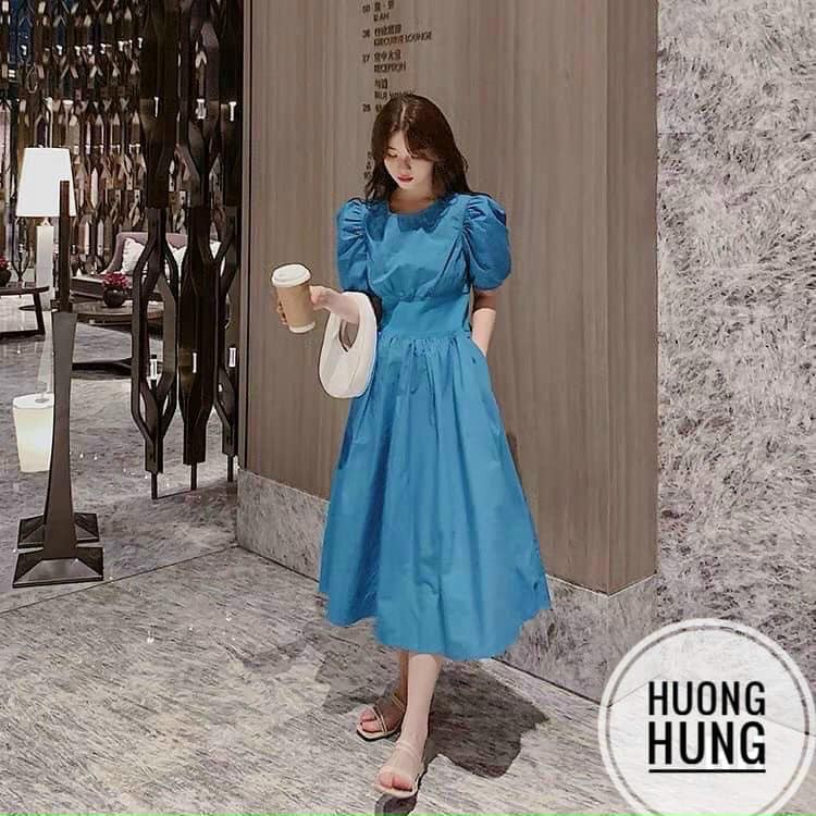 Váy thô trơn CHÍT EO mã 155 (kèm ảnh thật,video) | BigBuy360 - bigbuy360.vn