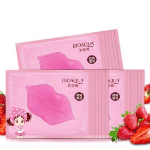 Combo 10 Mặt nạ Môi Collagen Nourish Lips Membrane Mask