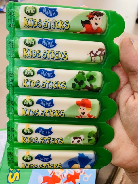 Phô mai que trẻ em Arla kids Sticks 16/07/2020
