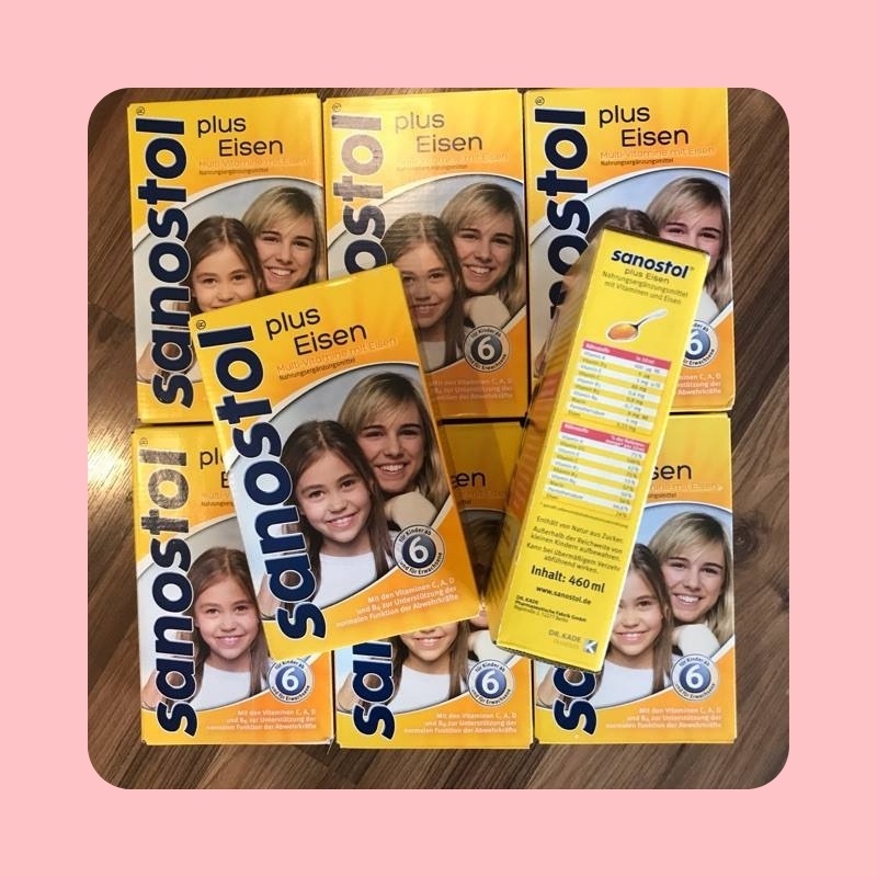 vitamin tổng hợp sanostol số 6 460ml của đức cho bé Phù hợp cho bé trên 6 tuổi