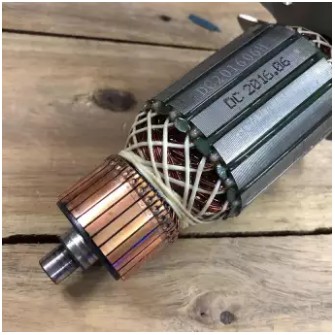 Rotor cắt nhôm MAKITA 1030 LS1030 9 Răng Thân 54mm Dài 185mm dây đồng 220V - Tặng chổi than