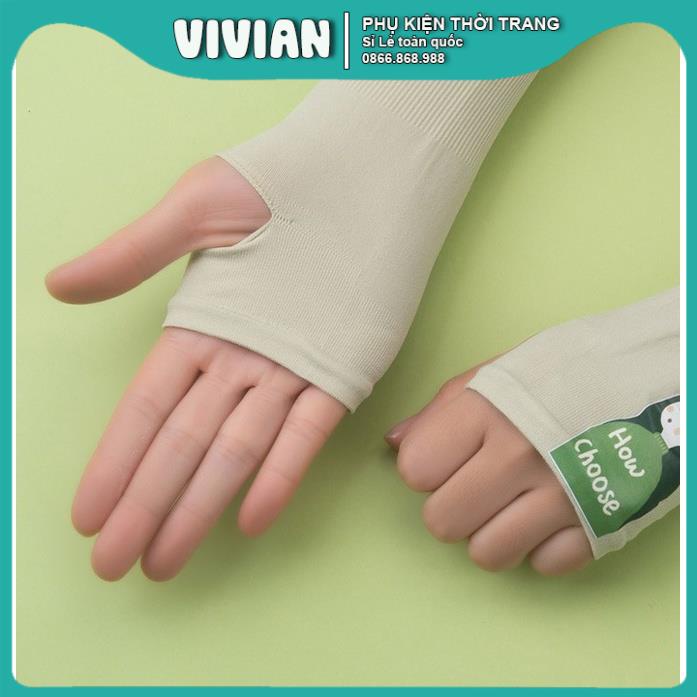 Ống Tay Chống Nắng Nữ Mùa Hè  CỰC KUTE  Găng Tay Chống Nắng, chống muỗi, chống tia cực tím cô gái hoạt hình