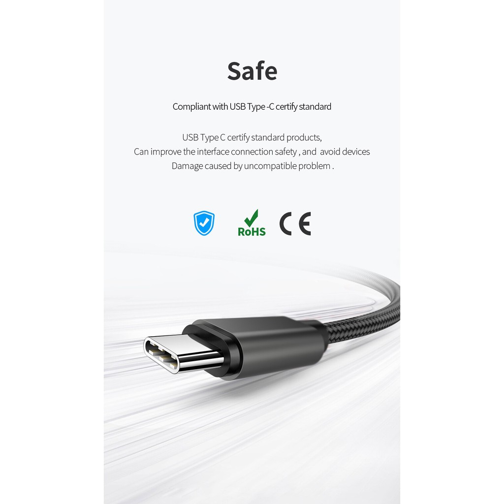 Cáp kết nối tai nghe AUX cổng Type C 3.5mm cho Huawei Xiaomi