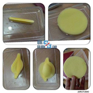 Bọt biển rửa mặt Chivey Nhật 12 miếng