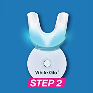 [Hàng chuẩn Úc] Bộ làm trắng răng bằng ánh sáng xanh White glo white accelerator blue light teeth whitening system Úc