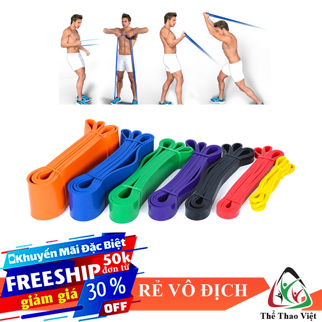 🎁 Dây kháng lực power band ⚡FREESHIP⚡ Dây tập gym đa năng