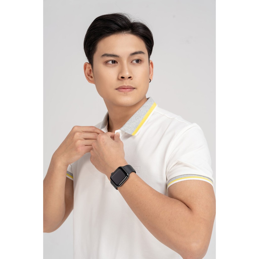 Áo Polo Nam Pique Mắt Chim Phối Kẻ YODY Kiểu Dáng Trẻ Trung Thoáng Mát APM3639 | BigBuy360 - bigbuy360.vn