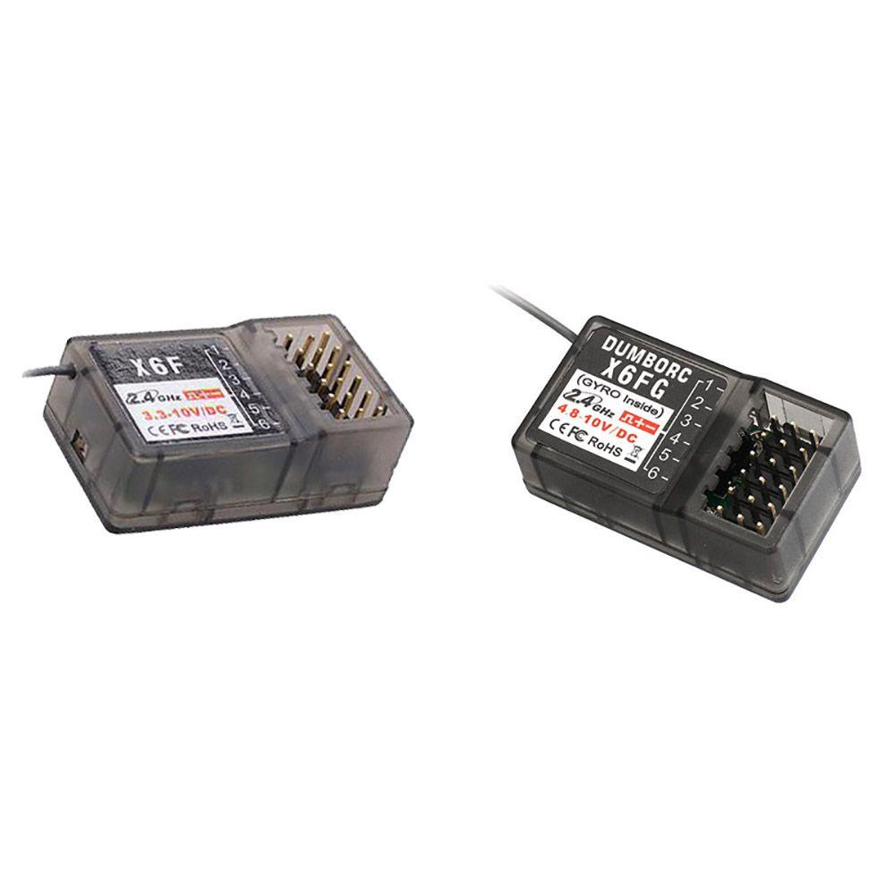 CHOOKEY Thiết Bị Nhận Tín Hiệu Servo 6 Kênh 2.4G Cho Xe Điều Khiển Từ Xa