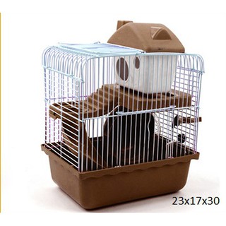 Lồng chuột hamster 2 tầng 23 x 17 x 30 cm