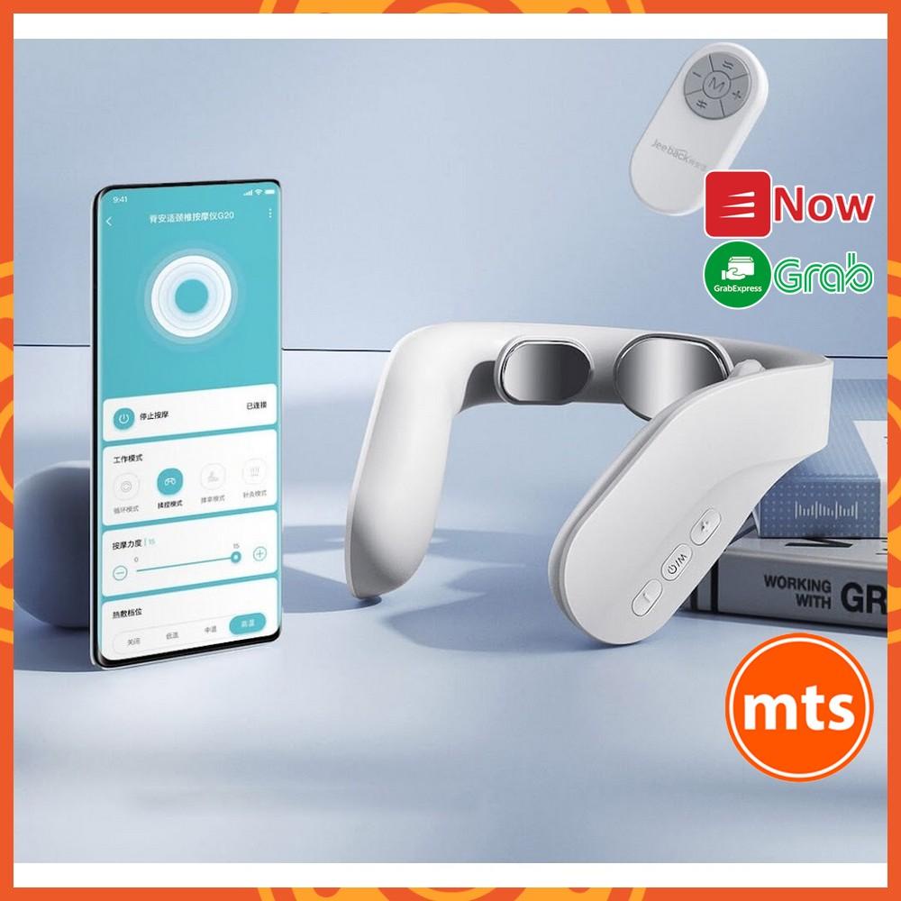 Máy massage cổ Jeeback G20 kết nối app Xiaomi Mi home và điều khiển sử dụng công nghệ sóng EMS thế hệ 3 - Minh Tín SHop