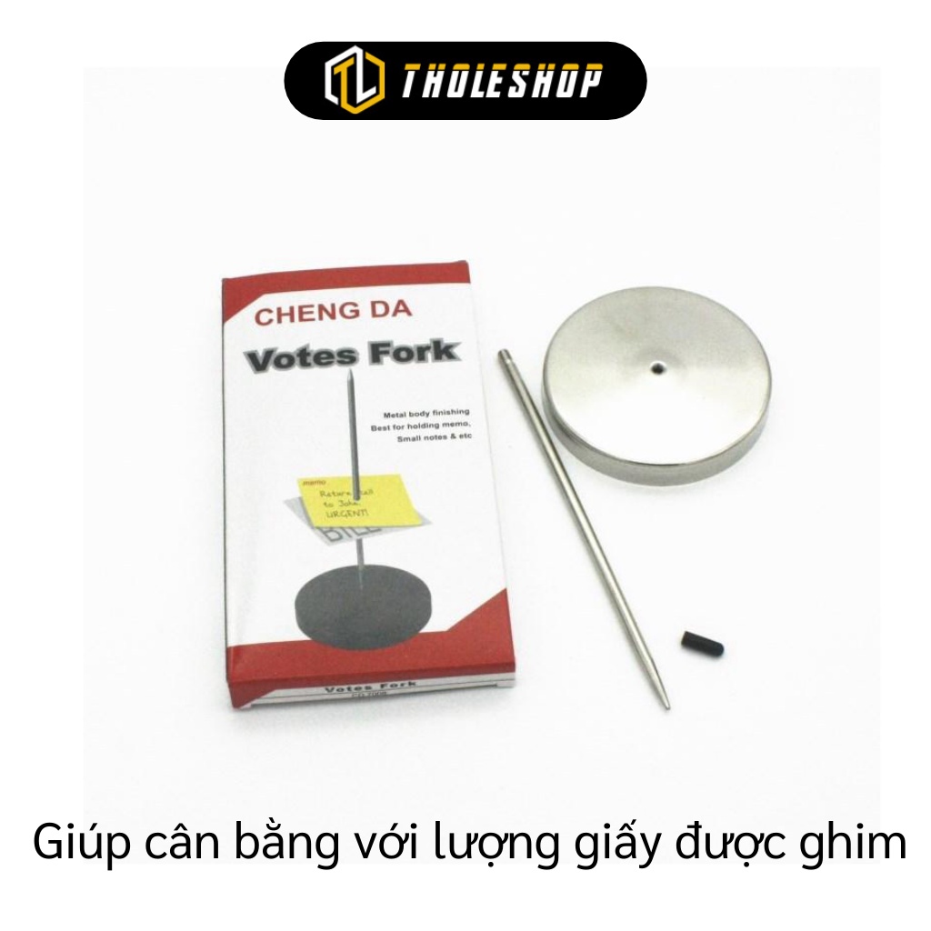 Cây Ghim Giấy, Hóa Đơn - Dụng Cụ Cọc Ghim Cắm Bill, Giấy, Hóa Đơn Cheng Da 8237