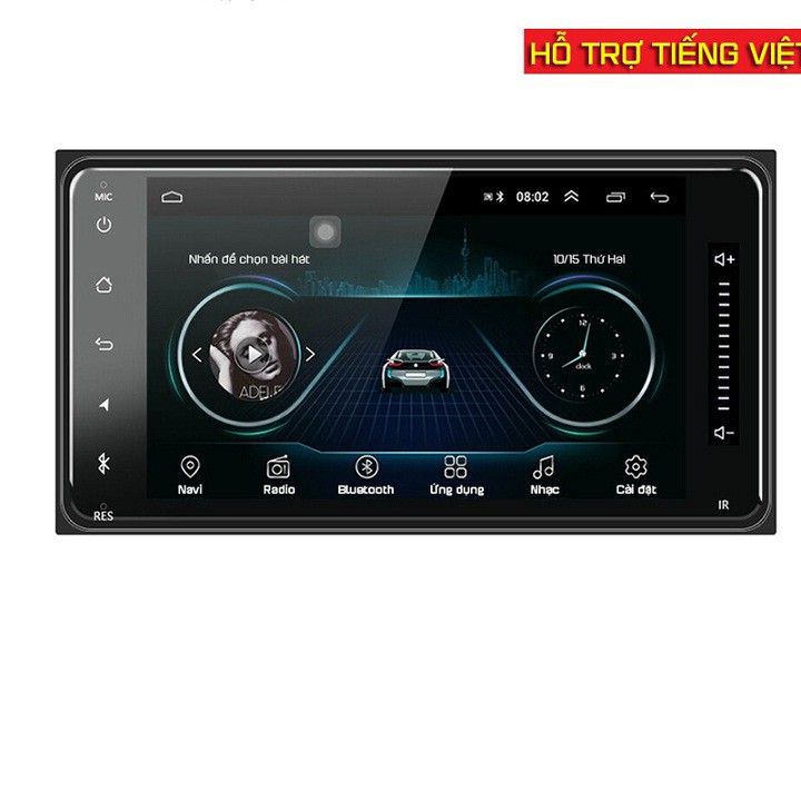 Màn Hình Android 10.1 Cảm Ứng 7 Inch Bluetooth Dành Cho Xe Toyota - (Hỗ Trợ Tiếng Việt)