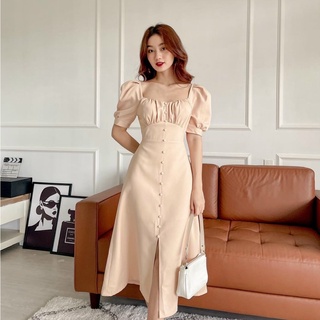 Đầm váy freesize kem nhúng ngực