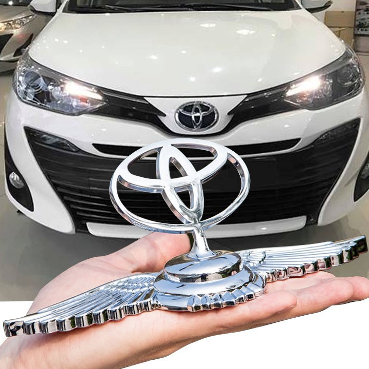 Logo Cánh Chim Thiên Thần Gắn Mui ( Nắp Capo) Xe Ô Tô Toyota - Hot Na No Smart Uy Tín Chất Lượng