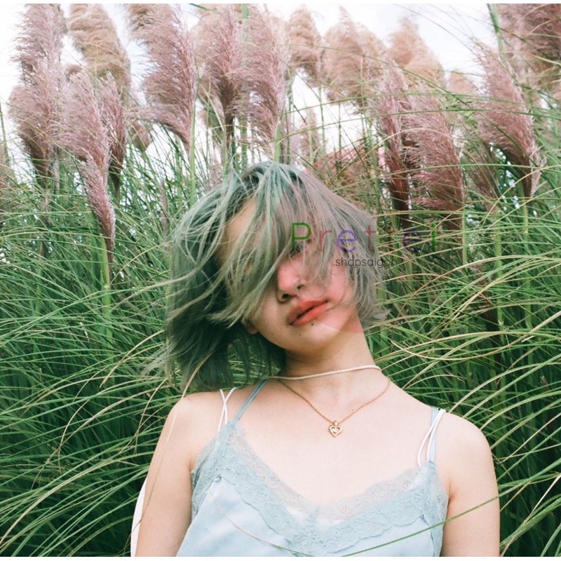 Kem Nhuộm Tóc Màu XANH BẠC HÀ - MINT PASTEL