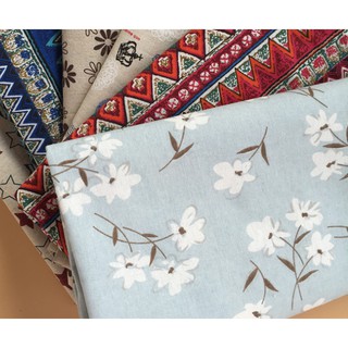 Vải bố may đồ handmade