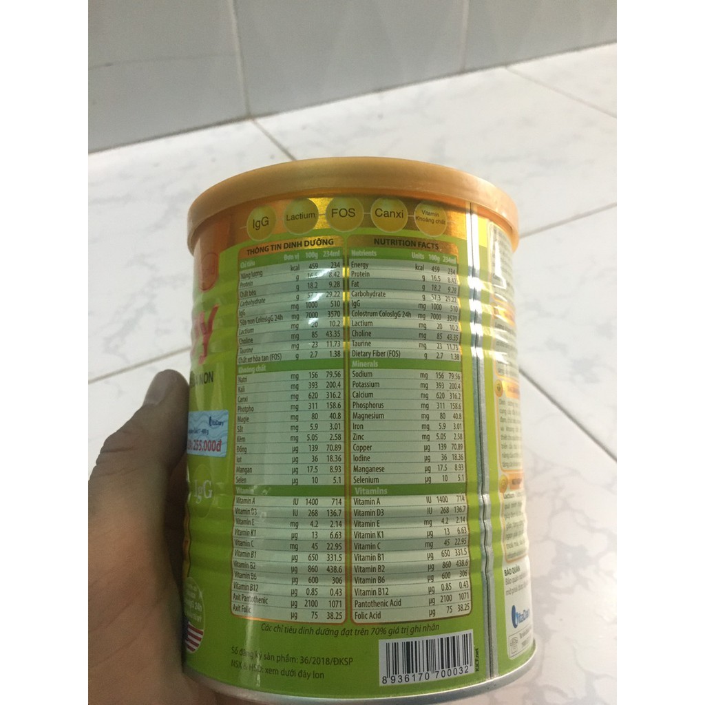 Sữa Non Colosbaby Gold 1+ 400g - 800g