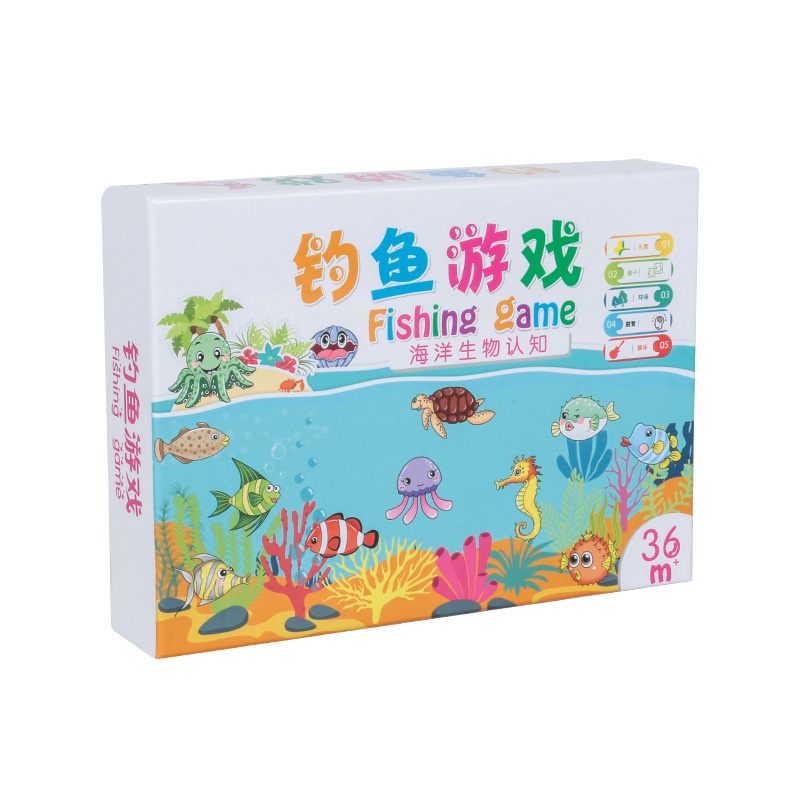 Bộ Đồ Chơi Câu Cá Nam Châm Gỗ Cho Bé