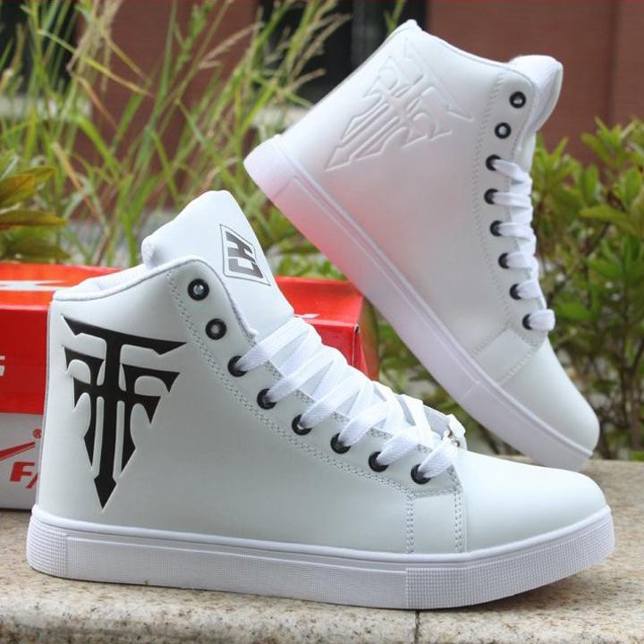 Giày Thể Thao Nam Cao Cổ Họa Tiết Chữ Thập - Giày Thể Thao Đẹp Nhất 2021 | BigBuy360 - bigbuy360.vn