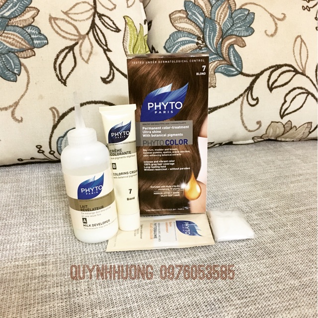 Nhuộm tóc thảo dược PHYTO pháp