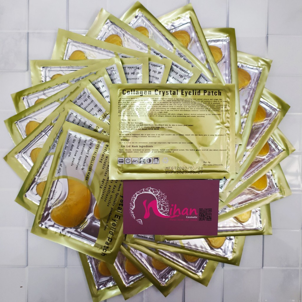 Mặt nạ mắt Collagen Crystal Eyelid Patch