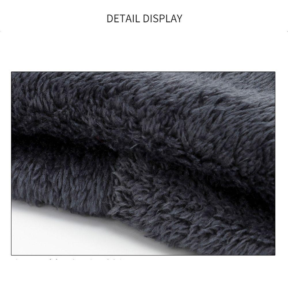 Bộ Mũ Beanie Dệt Kim Kèm Khăn Choàng Giữ Ấm Mùa Đông
