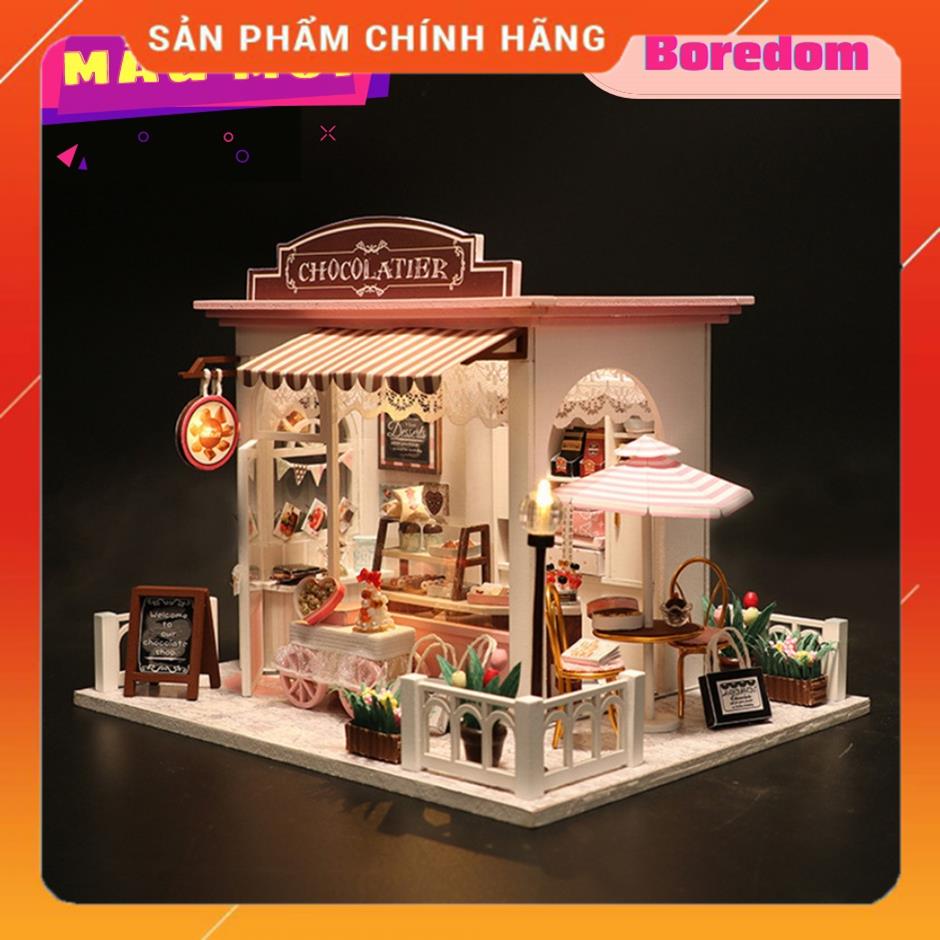 Mô hình 3D tiệm cafe mùa hè - DIY summer coffee miniature - MNT-160402 MSP87830
