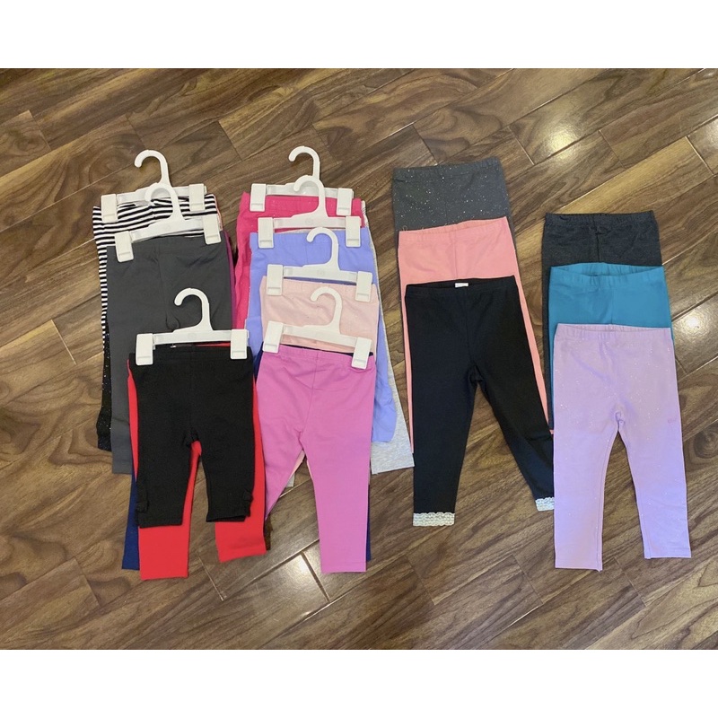 Quần legging Bé Gái hàng VNXK dư xịn 8 - 20 kg chất cotton siêu co giãn