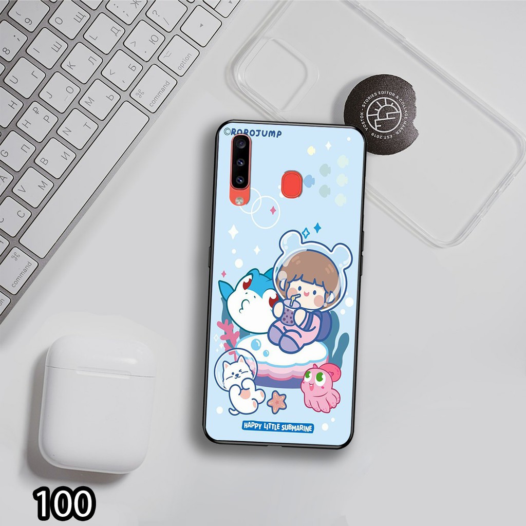 Ốp lưng Samsung A10S/A20S/A30S/A50/A70S  in hình bé trà sữa siêu đẹp, độc, lạ_KINGSTORE.HN_Ốp SS A10S/A20S/A30S/A50/A70S