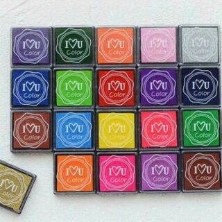 Combo 10 bộ mưc in vân tay 20 màu