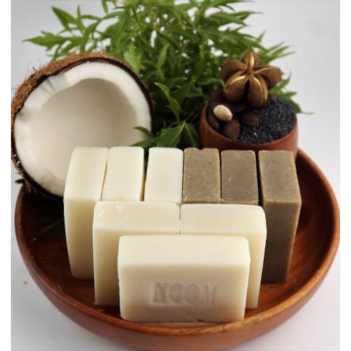 Xà bông tự nhiên Noom mềm mịn, bánh xà bông mềm mại, không dùng phôi công nghiệp