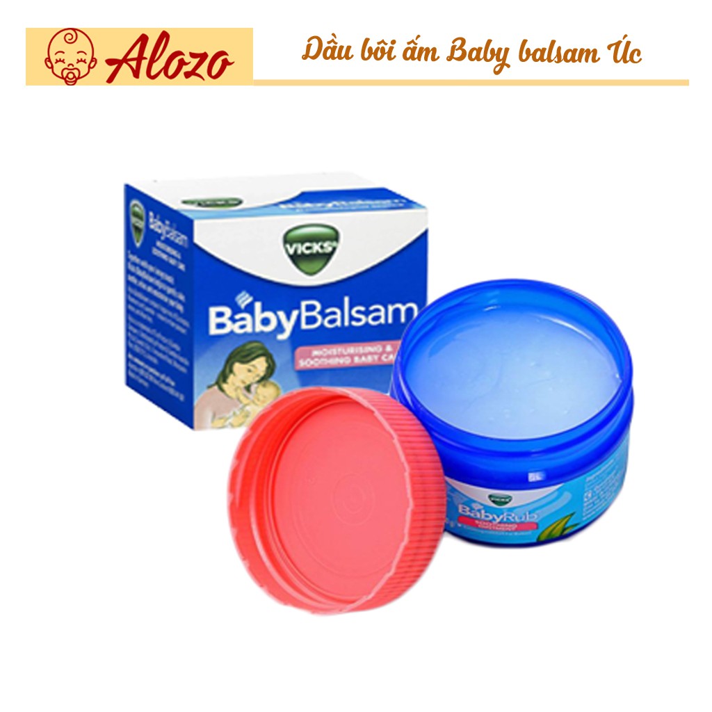 Dầu bôi ấm Baby Baslam Úc