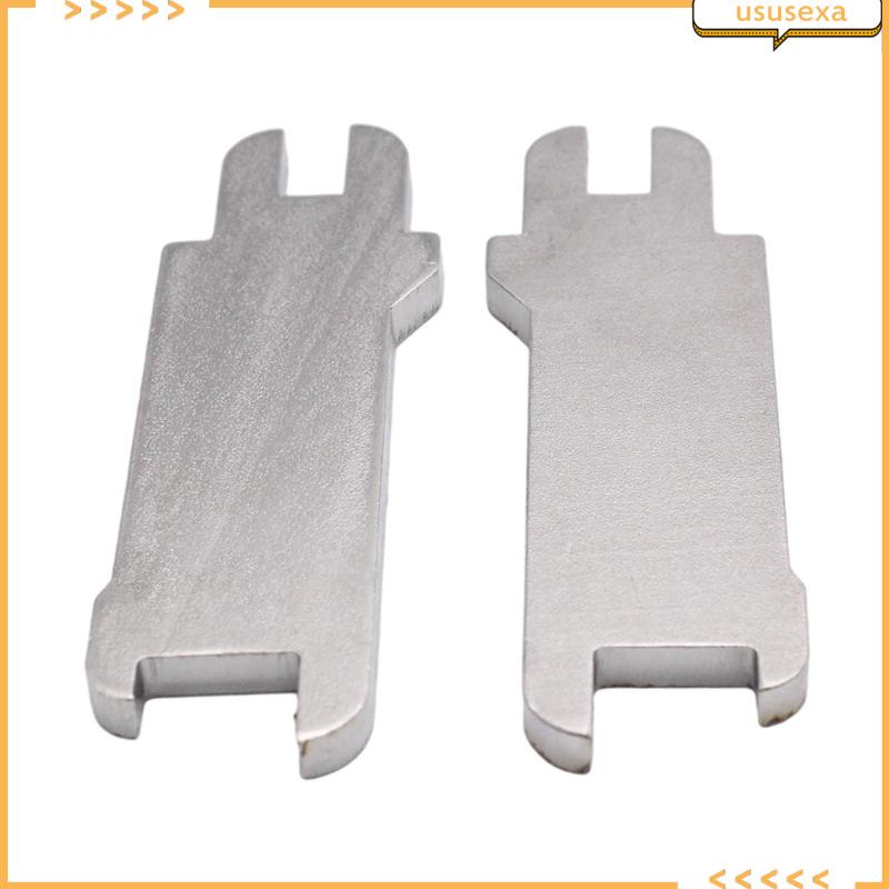 Set 2 Thanh Chống Phanh Tay Mở Rộng Màu Bạc Cho Toyota Landcruiser 75 76 78 79 80 100 105 for Prado 120 150