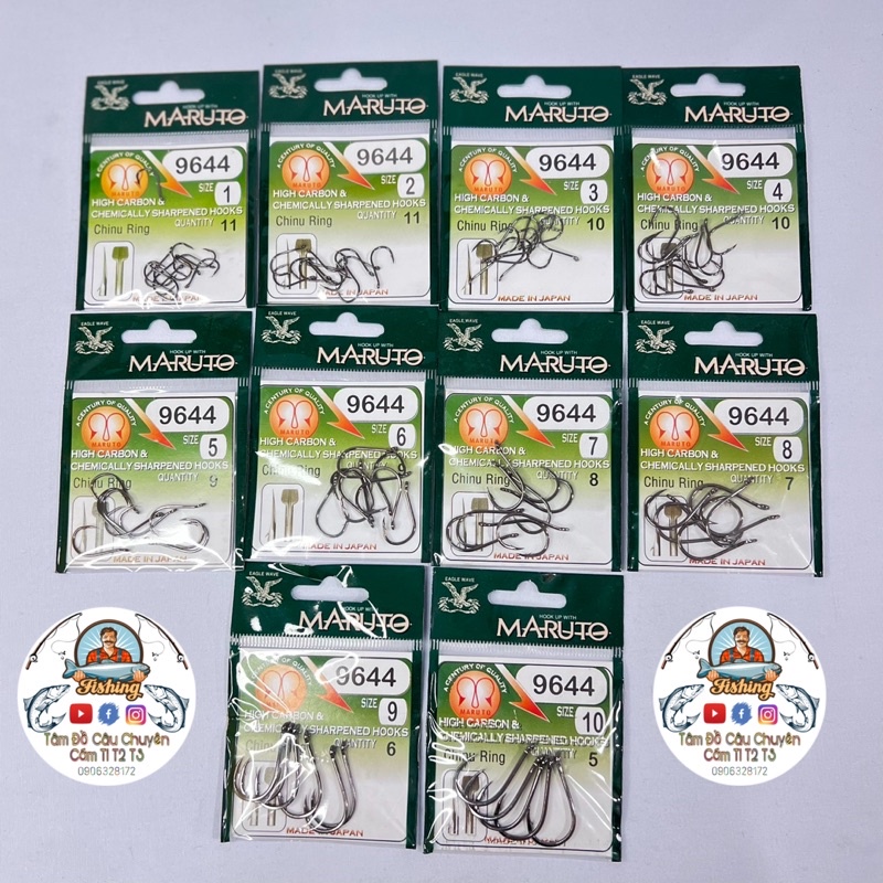 Lưỡi câu cá Maruto 9644