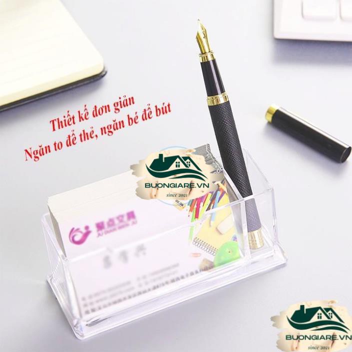 Hộp nhựa trong suốt đựng name card đựng danh thiếp tiện dụng