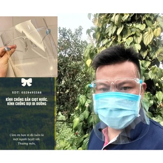 combo 2 kính chống giọt bắn