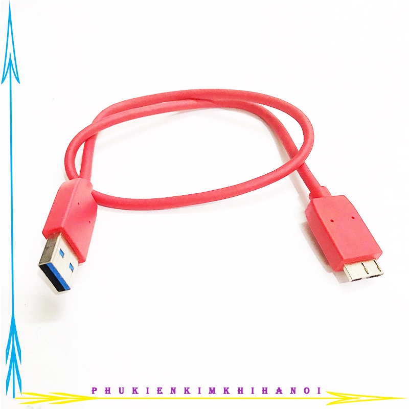 RED Cáp di động 3.0 WD đầu tròn dài 45 màu đỏ