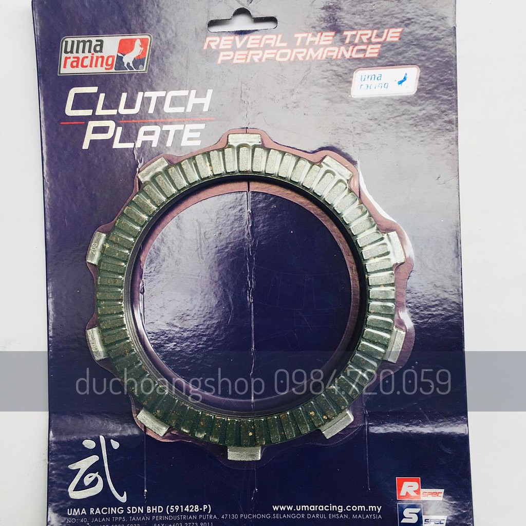 Bộ nồi chống trượt chính hãng UMA Slipper Clutch dành cho xe Yamaha