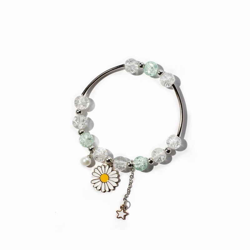 Vòng tay hoa cúc mẫu sang choảnh