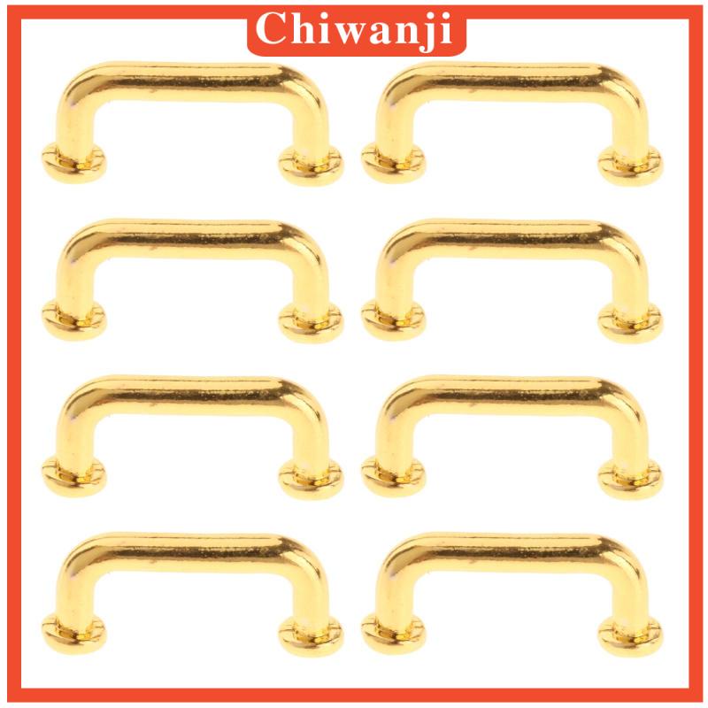 Set 8 Mô Hình Vòm Mini Màu Vàng Tỉ Lệ 1: 12 Trang Trí Nhà Búp Bê