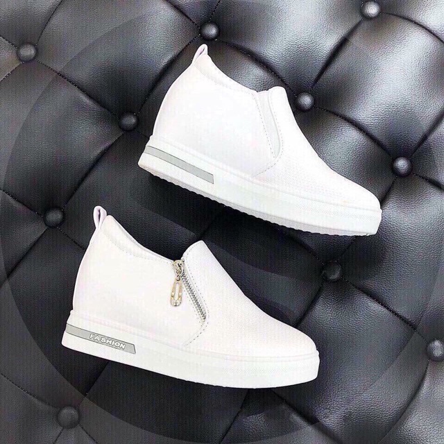 Giầy lipon khoá cạnh